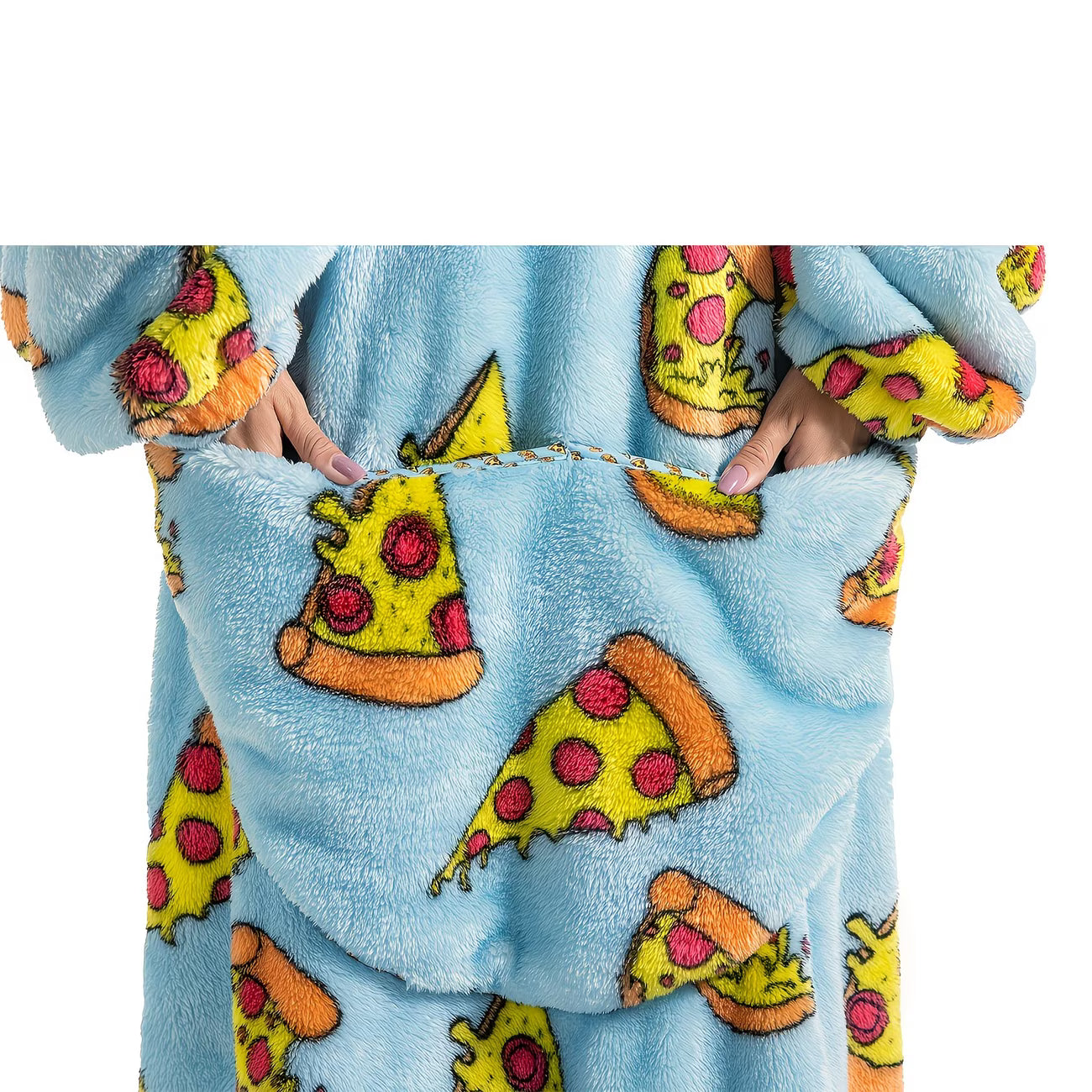 Blanket Hoodie - PIZZA